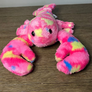 2016 ‎ Wishpets Layla the Pink Confetti Lobster Plush